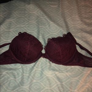 Dark purple push-up bra size 32 C